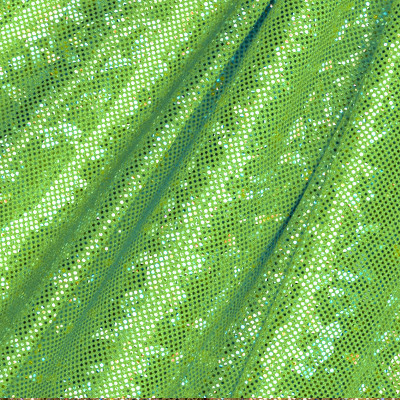 Honey holografikus anyag - VERDE FLUO.